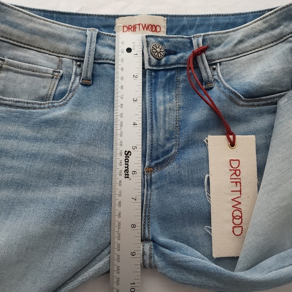 Driftwood Kelly Boot Cut Le Bouquet Embroidered Jeans 25X33 - Picture 7 of 7